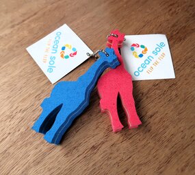 Sleutelhanger Giraffe Sleutelhanger Giraffe