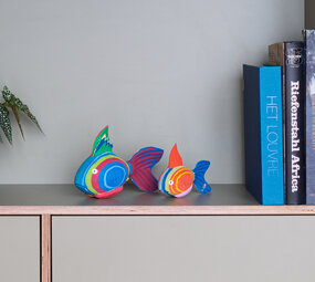 Coral fish set small + medium