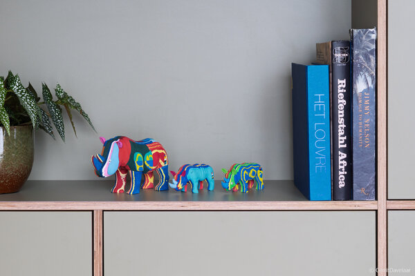 Ensemble rhinocéros petit + moyen