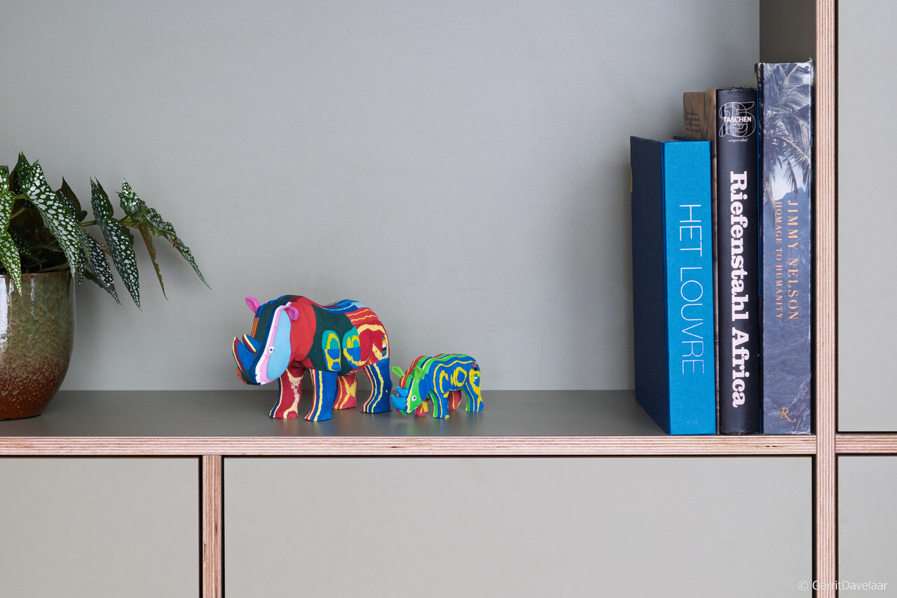 Neushoorn set small + medium