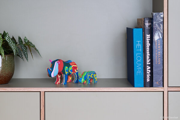 Ensemble rhinocéros petit + moyen