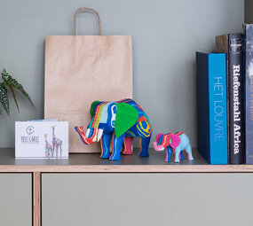 Ensemble éléphant petit + moyen