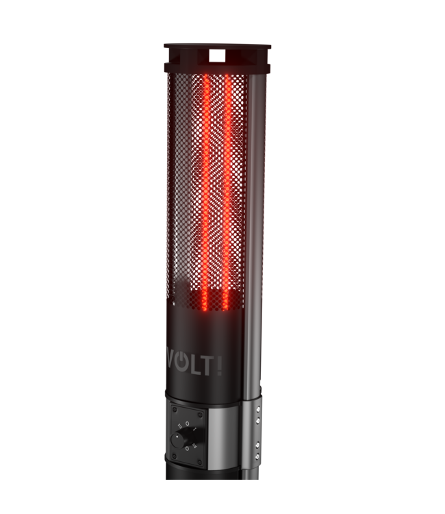 I-Red Standing 1000W/2000W Terrasverwarmer