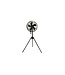 Tripod Black Ventilator Telescopisch en Kantelbaar
