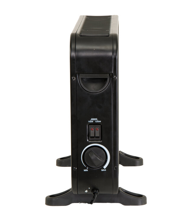 Elektrische kachel Essential Zwart