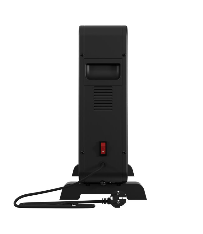 Elektrische kachel Deluxe Zwart – Slimme Warmte, Stijlvol Design