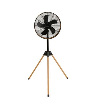 A-Flow Tripod Woodlook staande ventilator