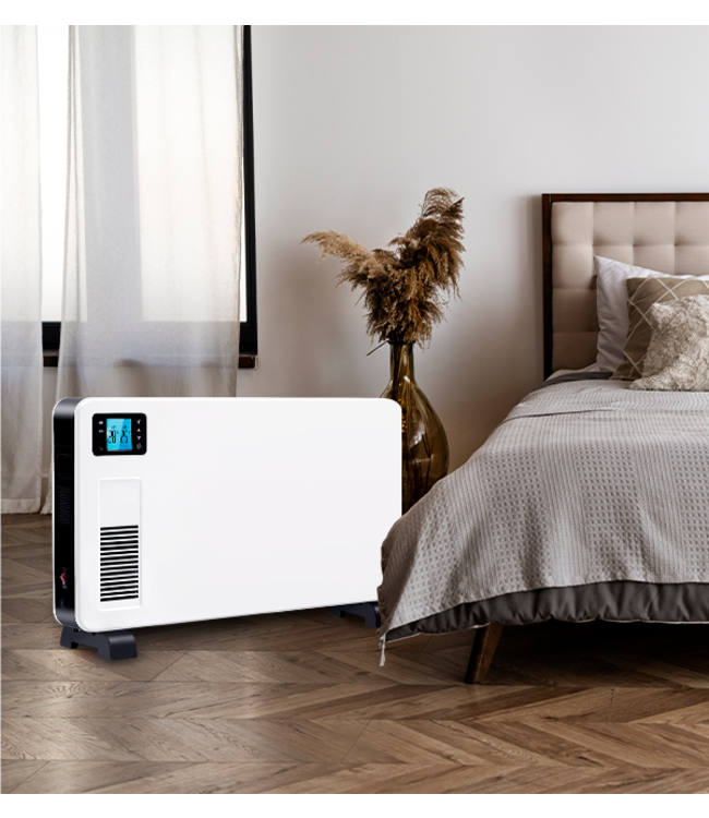 Elektrische kachel Deluxe Wit