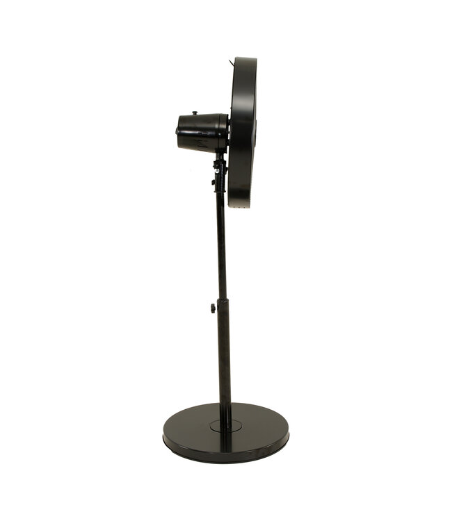 Premium Black Ventilator Telescopisch en Kantelbaar