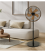 Premium Wood staande ventilator houtlook