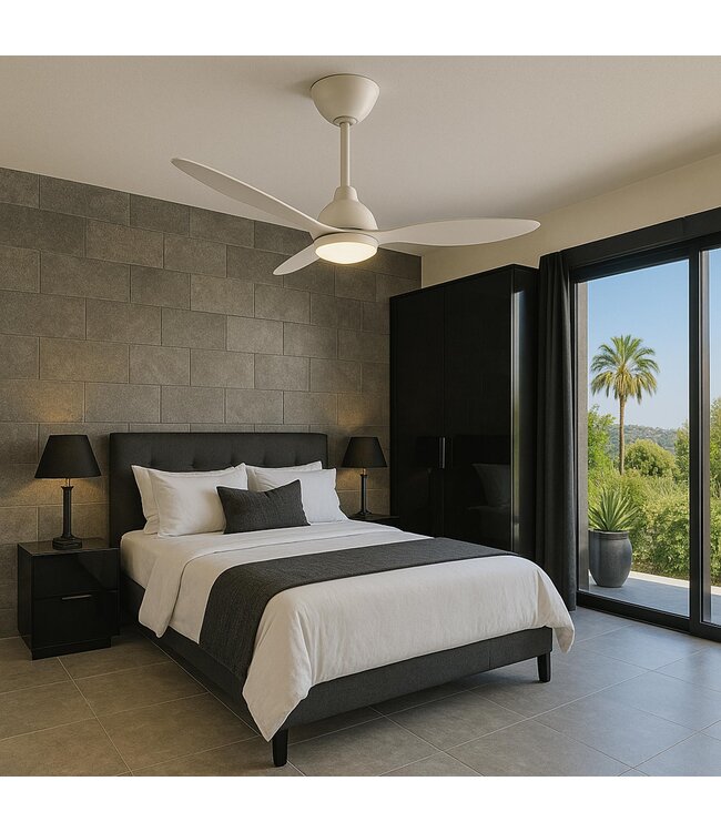 Aerolight  Plafondventilator met LED Verlichting en Afstandsbediening