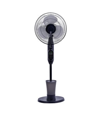 A-Flow CoolCloud mistventilator met waterverneveling zwart