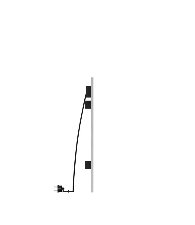 Infrarood Warmtepaneel 580W Wit