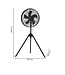 Tripod Black Ventilator