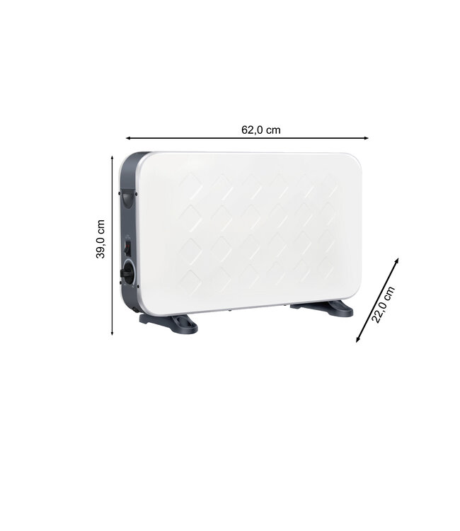 Elektrische kachel Essential Wit