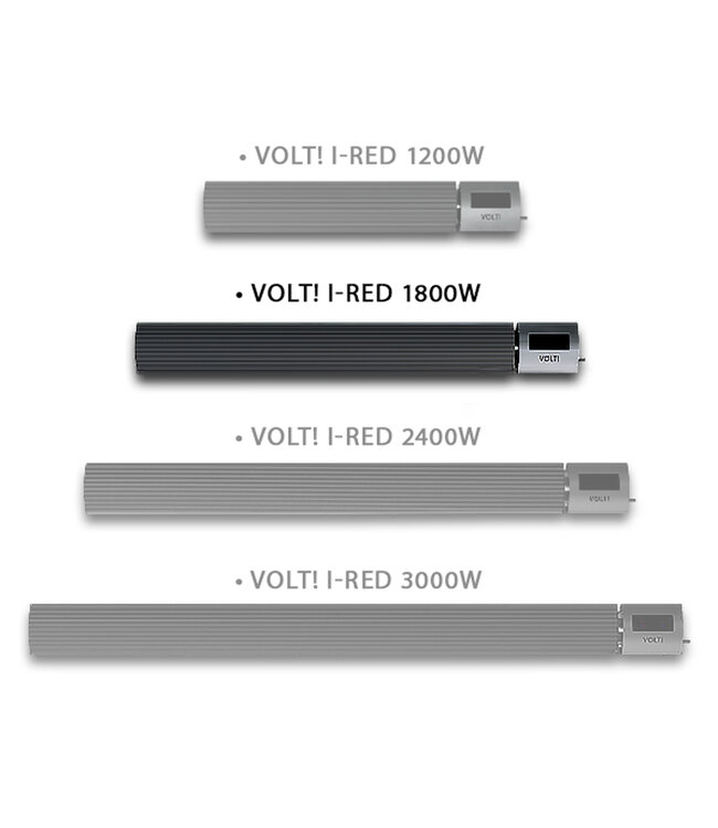 Infrarood terrasverwarming 1800W