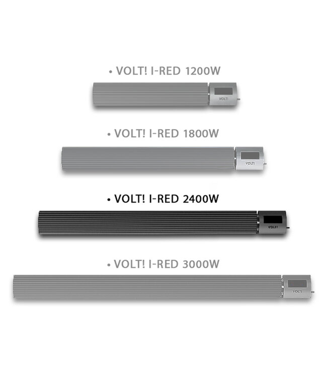 Infrarood terrasverwarming 2400W