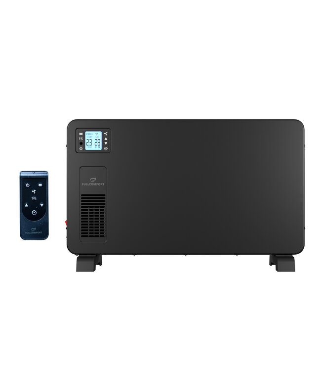 Elektrische kachel Deluxe Zwart – Slimme Warmte, Stijlvol Design