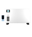 E-Heat Convectiekachel 2300W wit – Deluxe met thermostaat en 3 standen
