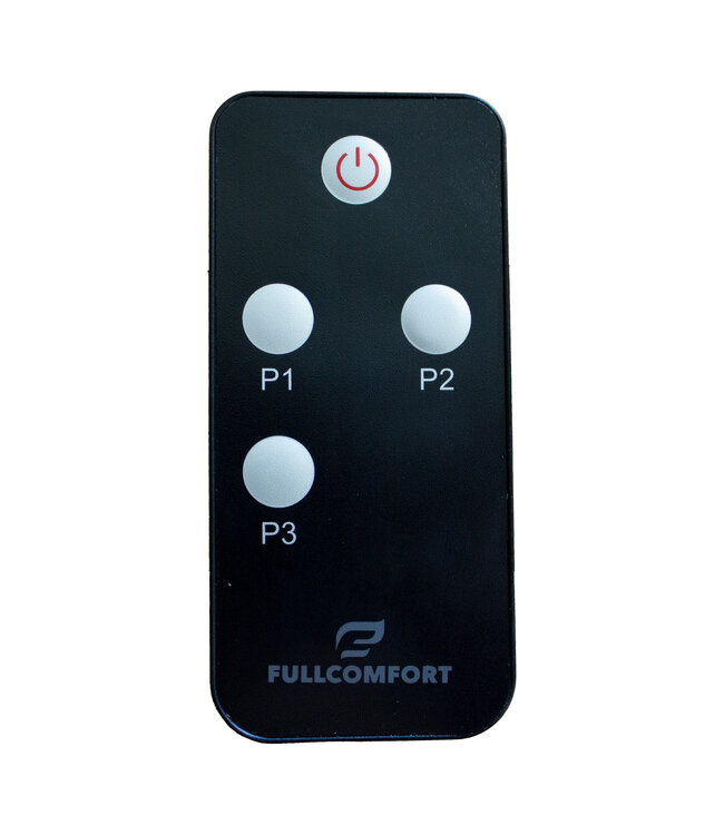 Industriële Badkamerheater – Matzwart – IP65 – 3 Warmtestanden – 2000W – Met Afstandsbediening - Copy