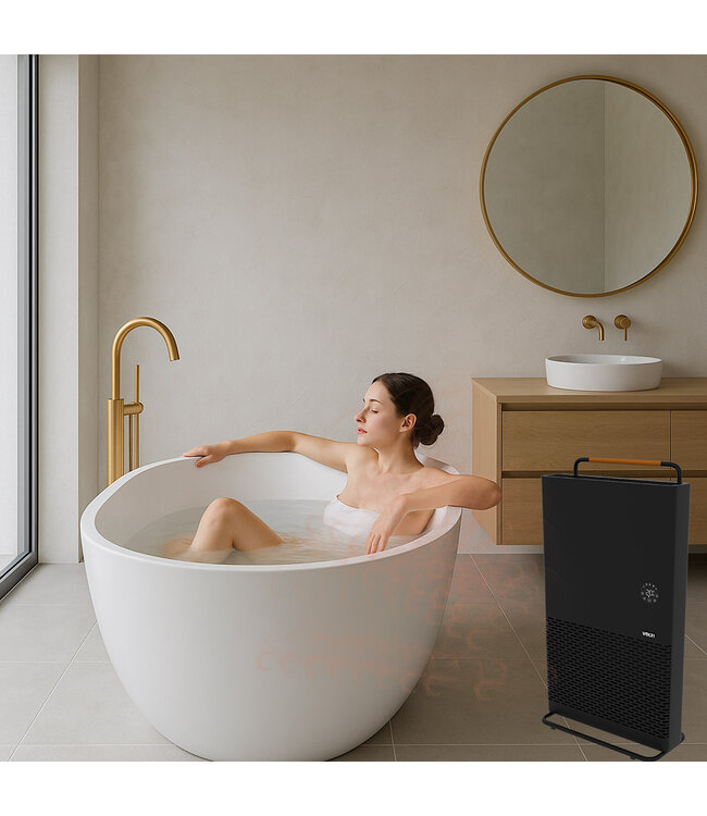 Infrarood met convectie badkamer verwarming E-Heat Premium - 2200W