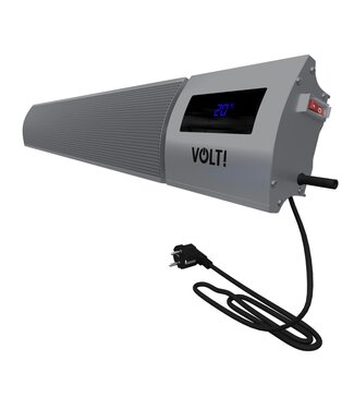 I-Red Infrarood terrasheater 3000W - Grijs