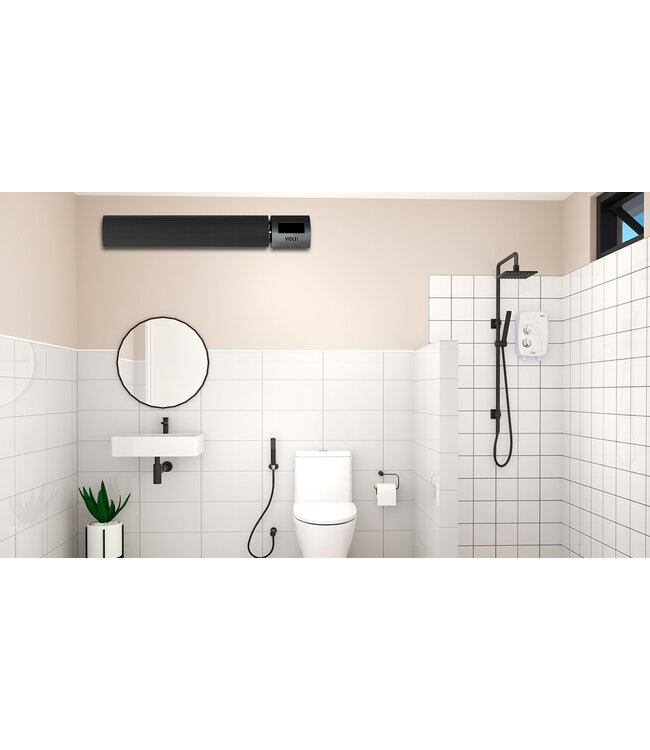 Infrarood badkamerverwarming 2400W