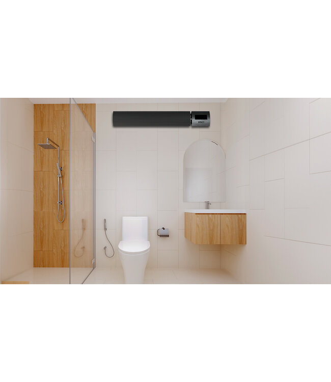 Infrarood badkamerverwarming 2400W