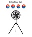 Tripod Black – Staande ventilator met 3 poten