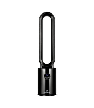 A-Flow Silence bladloze ventilator zwart