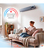 Infrarood Terrasverwarmer I-Red 1800W Grijs met beschermhoes Voordeelset