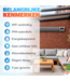 Infrarood Terrasverwarmer I-Red 3000W met beschermhoes Infrarood heater 3000W Voordeelset