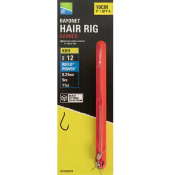 Preston Innovations Hair Rig Bayonet Barbed