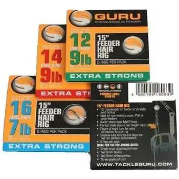 Guru Guru 15'' Feeder Hair Rig Extra Strong