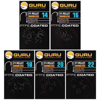 Guru F1 Pellet Barbless Spade End