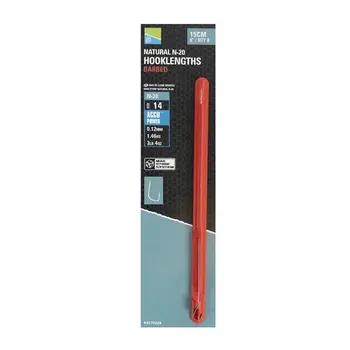 Preston Innovations Natural N-20 Hoog Lengths Barbed