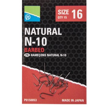 Preston Innovations Natural N-10 Barbed