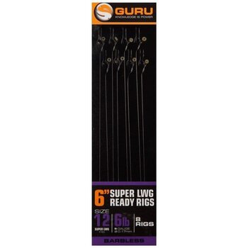 Guru 6'' Super LWG Banded Ready Rings Barbless