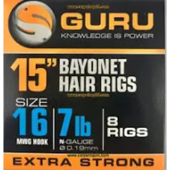 Guru Bayonet Hair Rigs Extra Strong