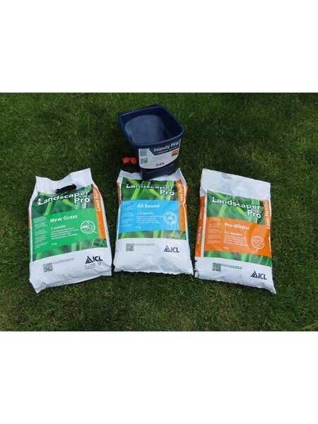ICL ICL Landscaper Pro New Grass - All Round en Pre Winter 3 x 5 kg - 200m²