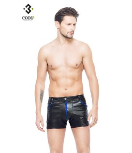 Heren short met mesh - Blauw (S-2XL-3XL)
