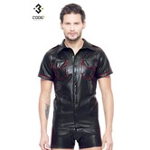 Shirt van hoge kwaliteit PU-Leer