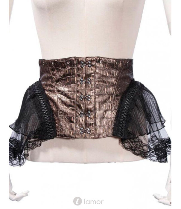Korset dat gecombineerd kan worden met steampunk of Piraten kostuum
