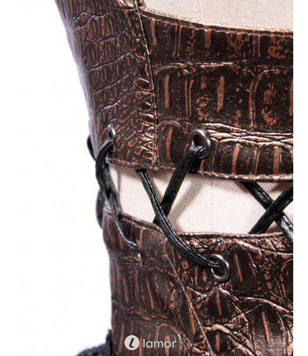 Korset dat gecombineerd kan worden met steampunk of Piraten kostuum