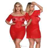 Sexy Rode Chemise van Anais Apparel