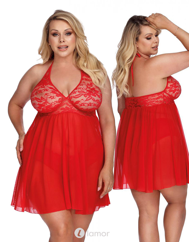 * ANAIS APPAREL Rode Chemise, Pandora afbeelding