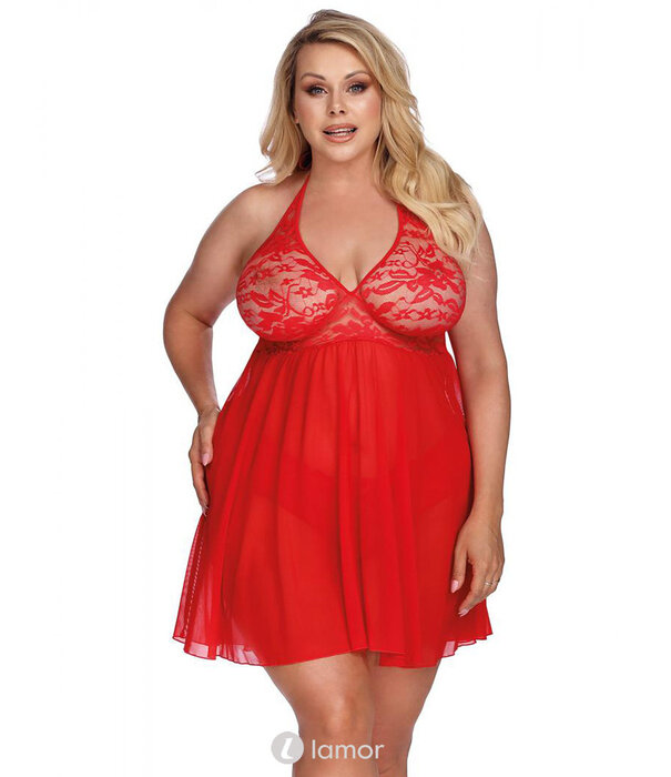 * ANAIS APPAREL Sexy Rode Chemise van Anais  Apparel