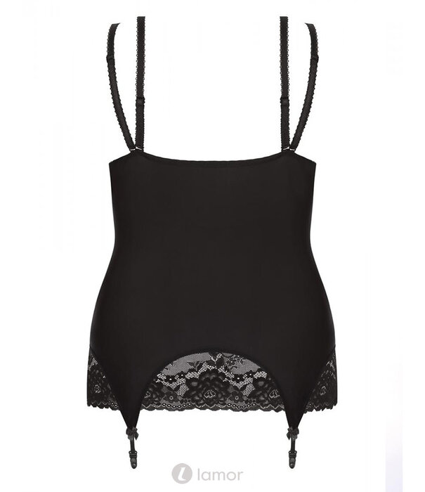 * ANAIS APPAREL Zwart Jarretel babydoll Kiri van Anais