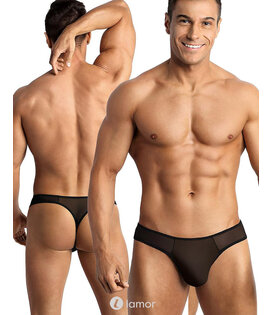Zwarte heren String Eros