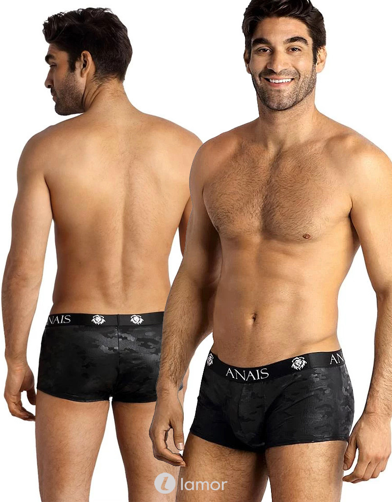 * ANAIS MEN Zwarte boxer Electro afbeelding